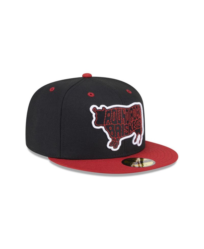 Men's Black Round Rock Express Theme Nights 59FIFTY Fitted Hat