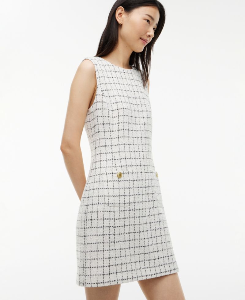 Women's Festive Boucl&eacute; Mini Dress