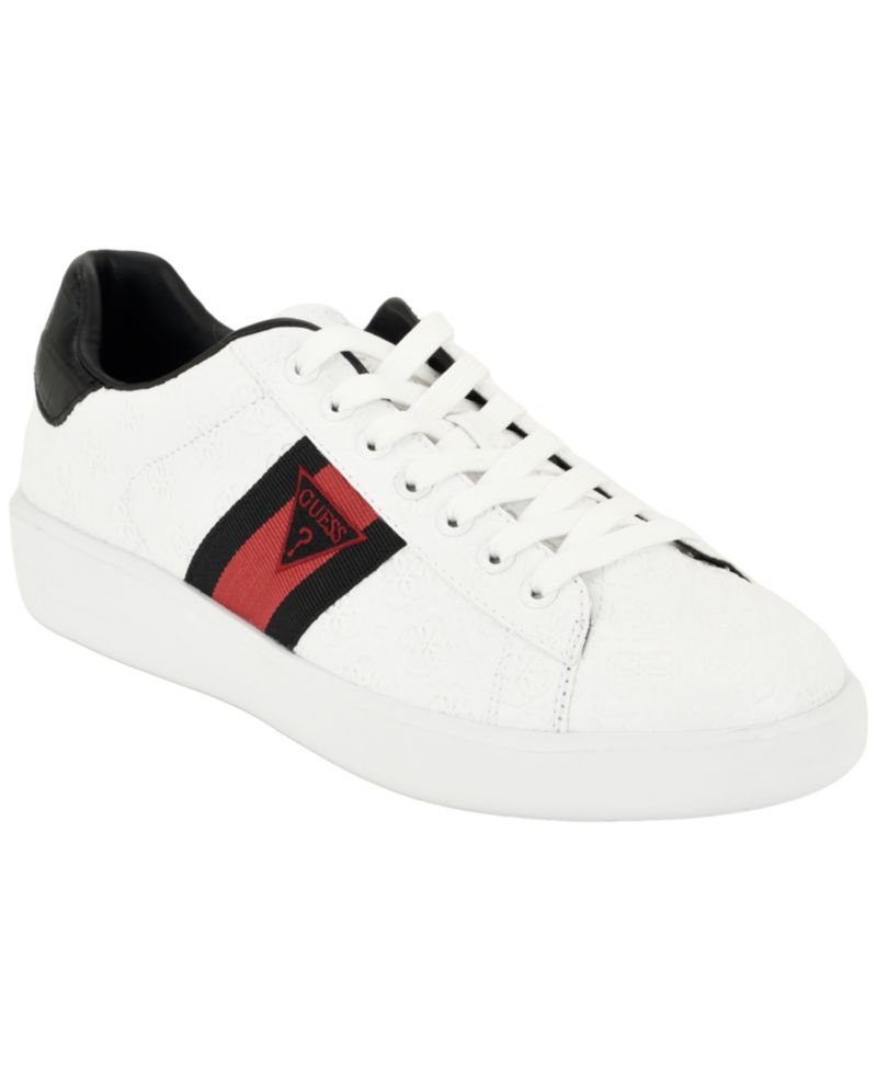 Men's Yinden Leather Round-Toe Sneakers