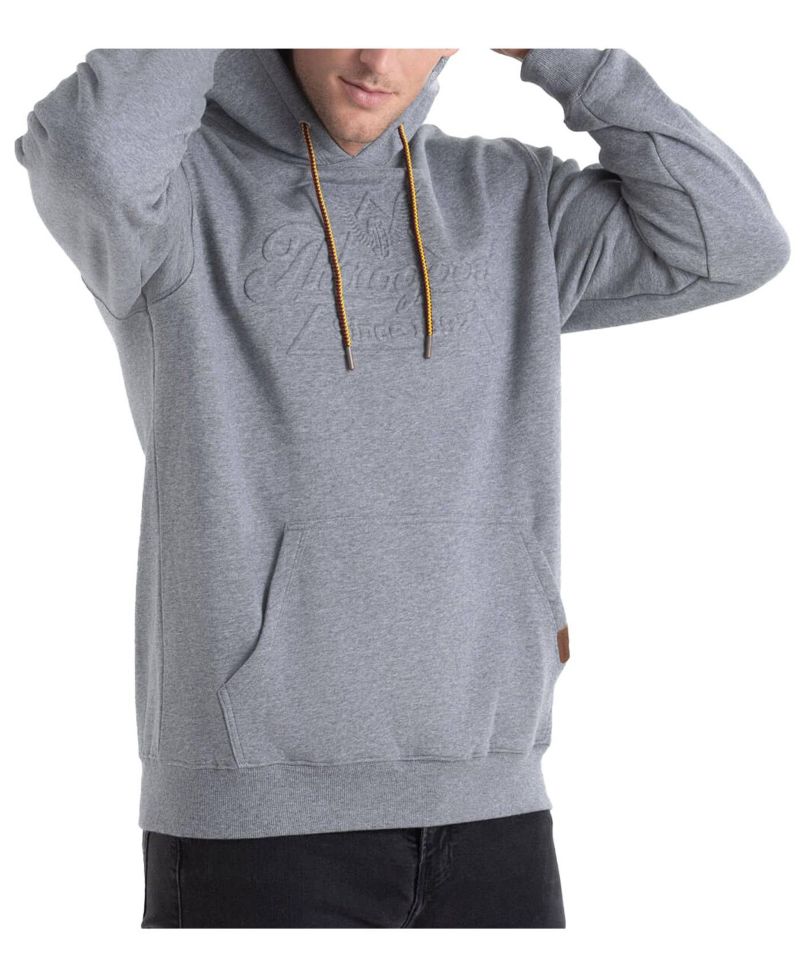 Big & Tall Heavyweight Embossed Logo Pullover Hoodie