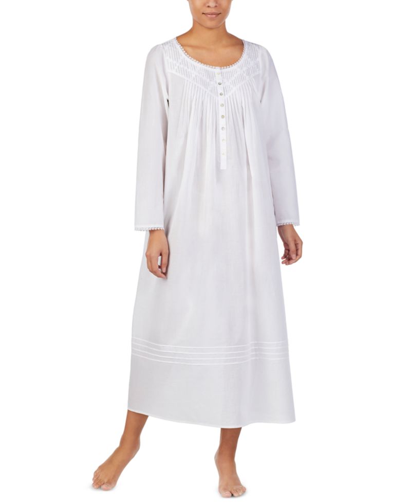 Cotton Pintuck Ballet Nightgown