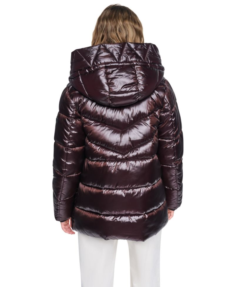Women's Shine Hooded Puffer Coat