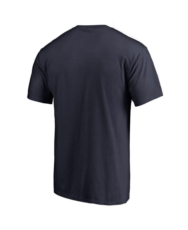 Men's Navy Boston Red Sox Splatter Logo T-Shirt