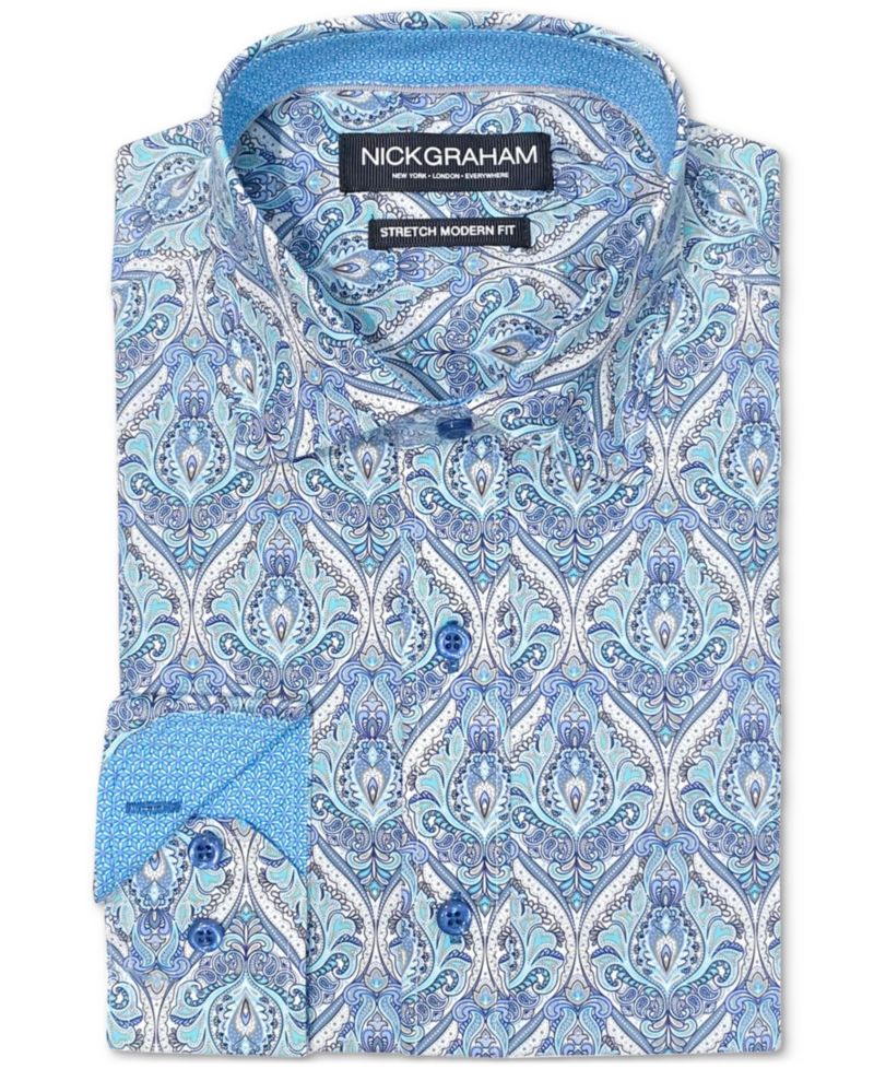 Men's Royal Paisley Dress Shirt