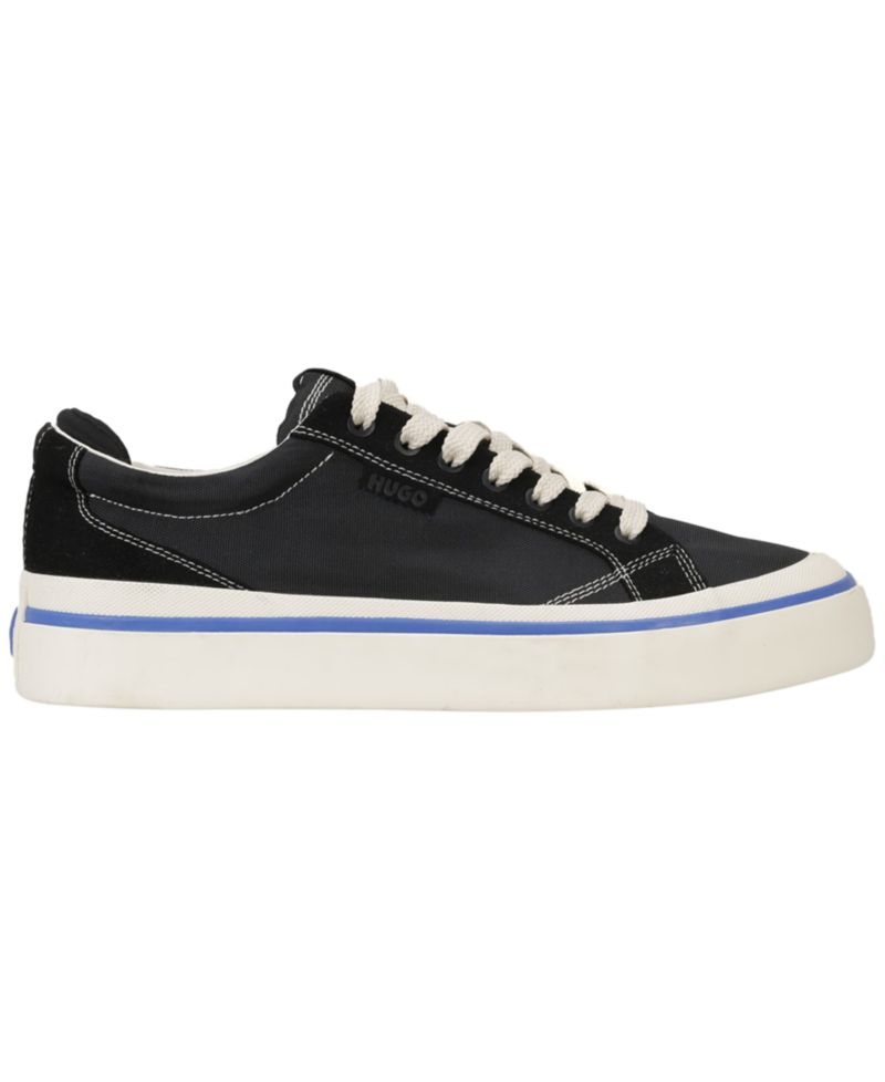 HUGO by Hugo Boss Men's Logo Detail Round-Toe Sneakers