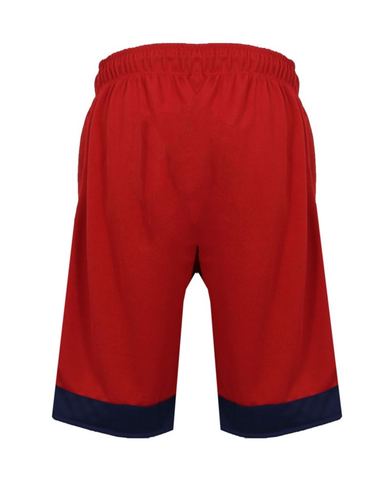 Men's Premium Active Moisture Wicking Workout Mesh Shorts With Trim