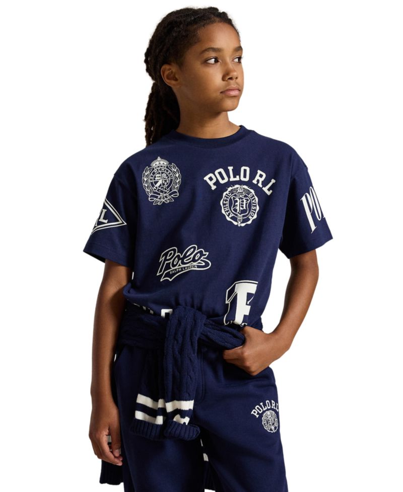 Boys' 8-20 Big Fit Cotton Graphic T-Shirt
