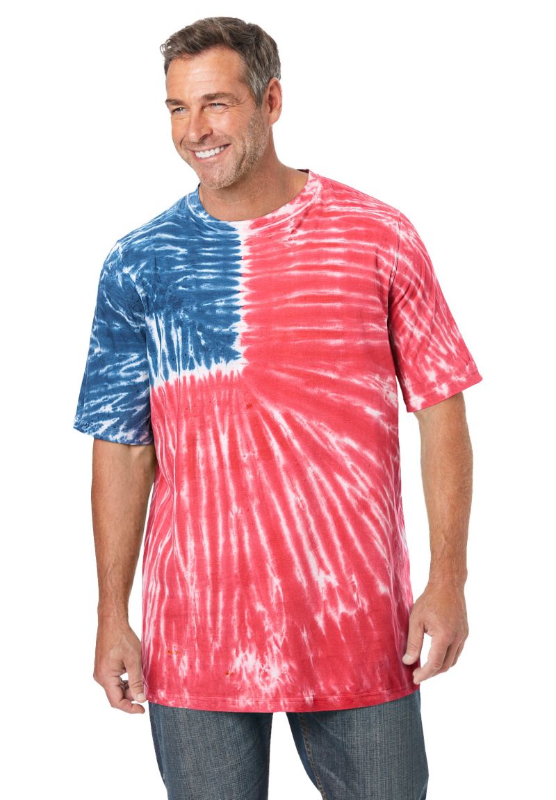 Men's Lightweight Tie-Dye Crewneck Tee