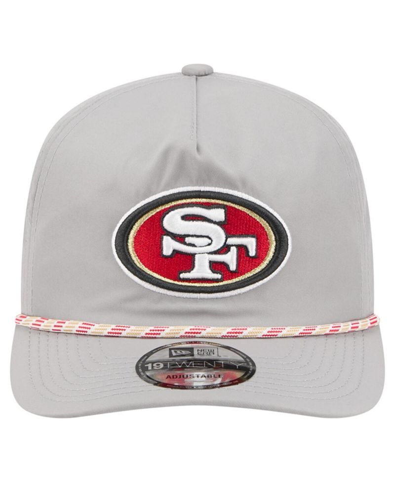 Men's Gray San Francisco 49ers Rope 19TWENTY Hat