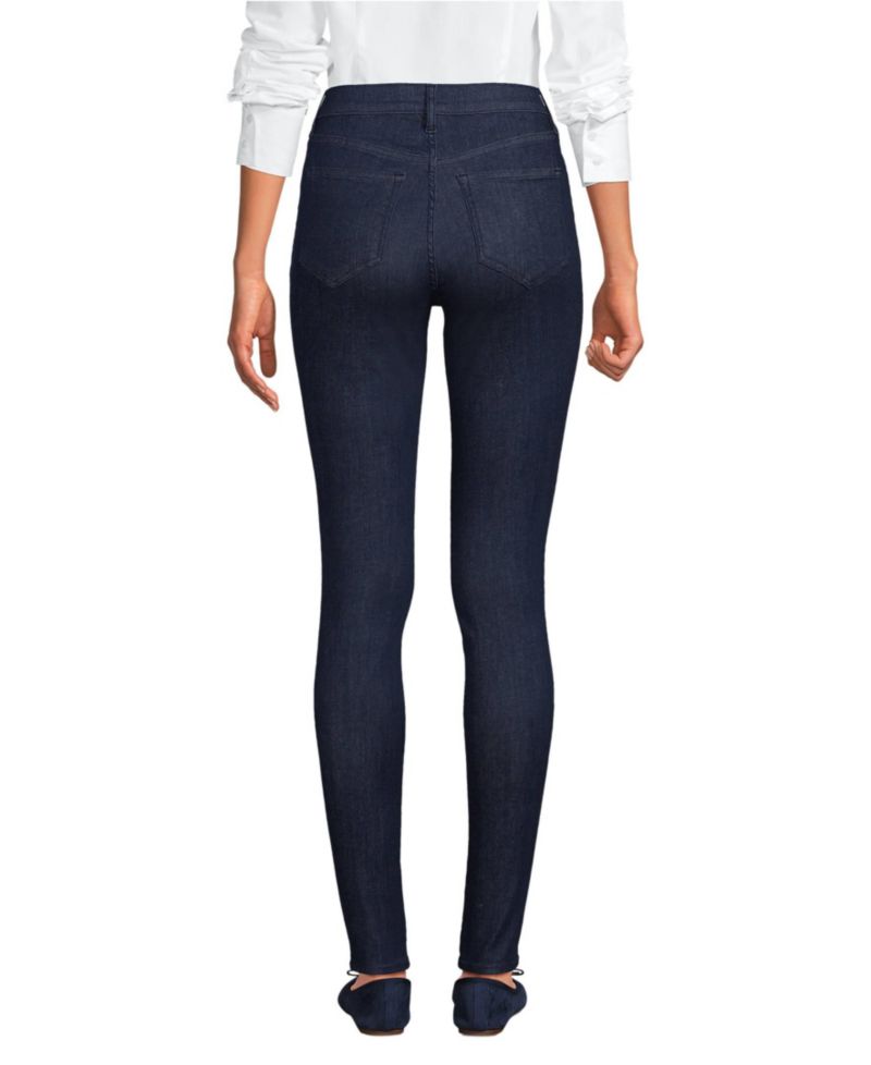 Petite High Rise Stretch Denim Skinny Jeans