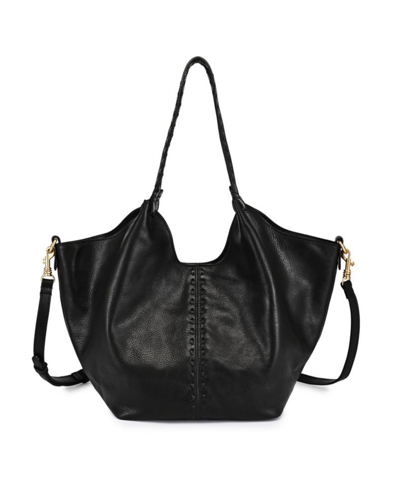 Magnolia Small Leather Tote Handbag