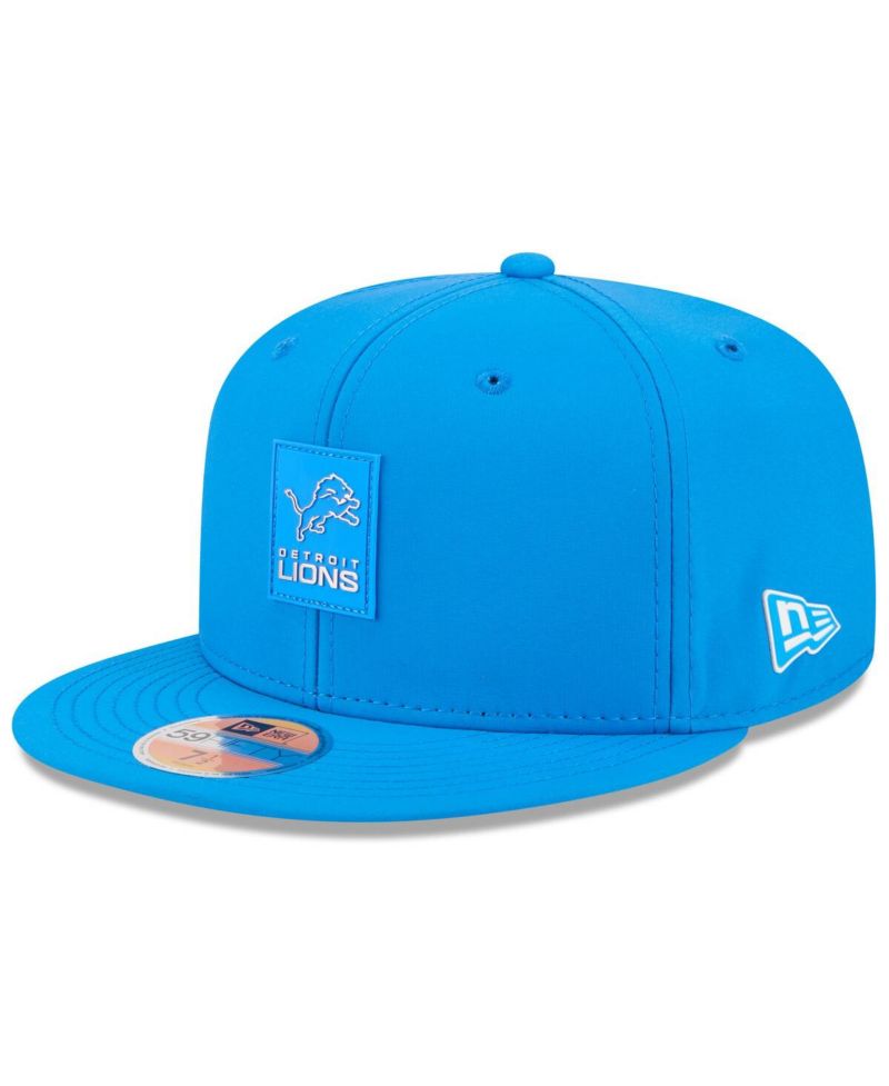 Men's Blue Detroit Lions 2025 Sideline 59FIFTY Fitted Hat