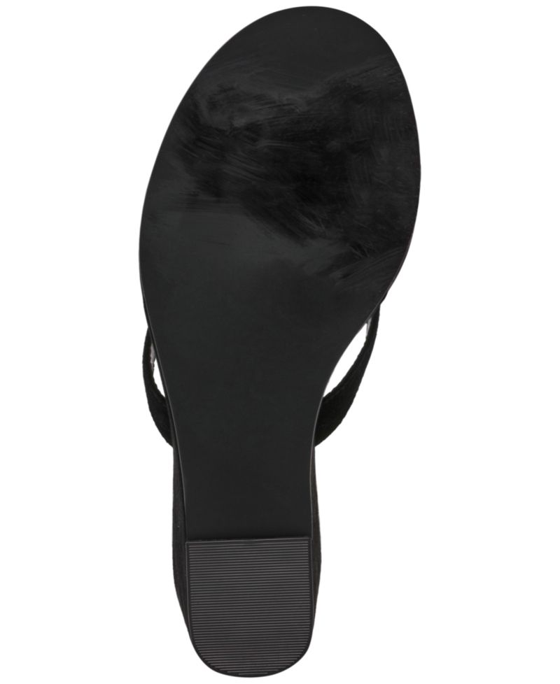 Women's Playing Wedge Thong Sandals