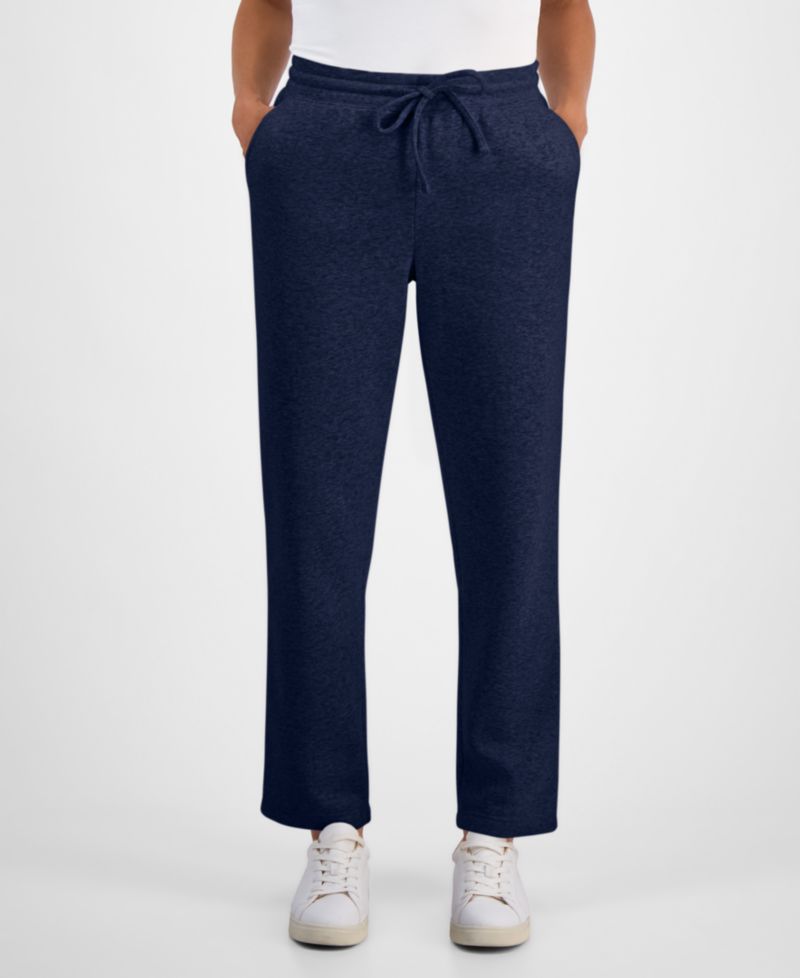 Petite Cotton Fleece Drawstring Sweatpants