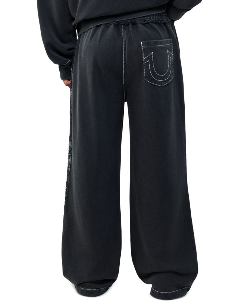 Men's Applique Big T Baggy Pants