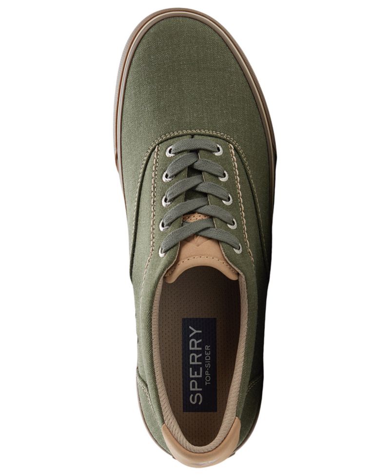Men's Circular Vamp Round-Toe Sneakers