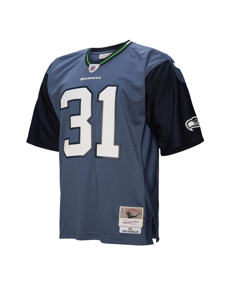 Men's Kam Chancellor Blue Seattle Seahawks 2011 Legacy Replica Jersey