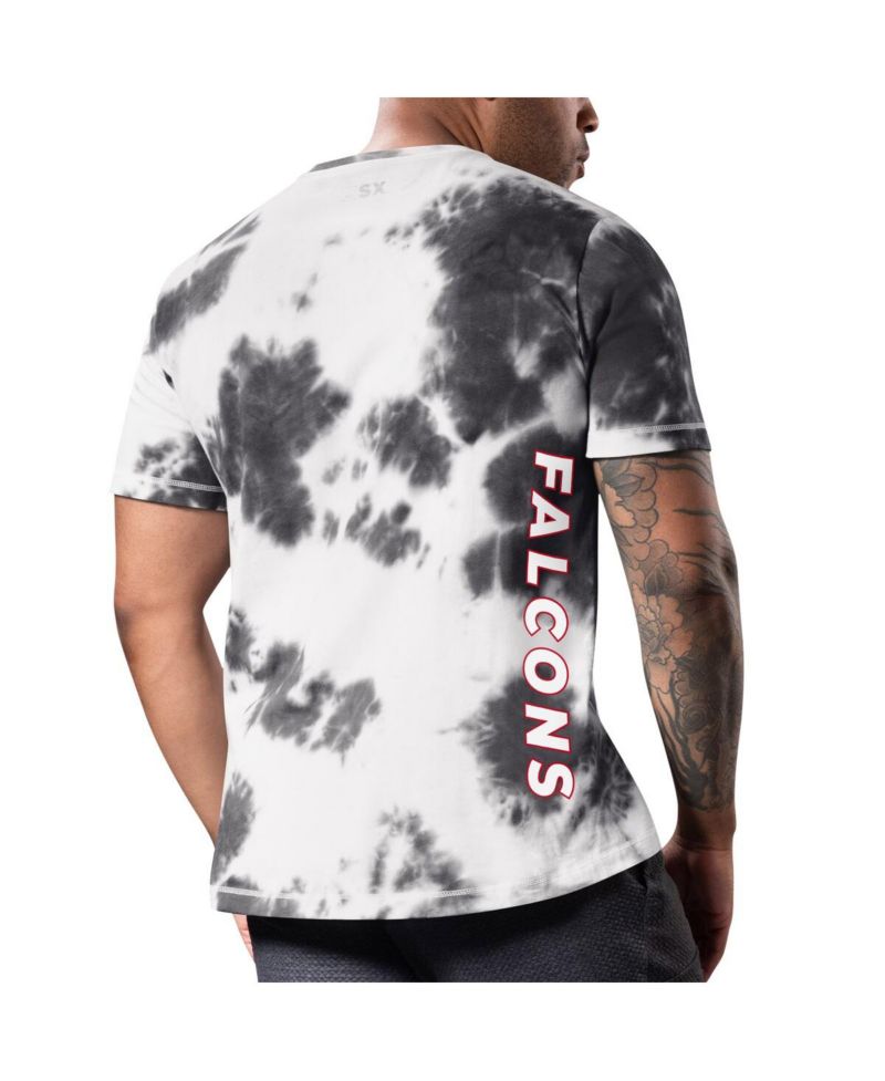 Men's Black Atlanta Falcons Freestyle Tie-Dye T-Shirt