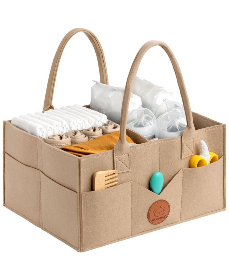 Original Baby Diaper Caddy Organizer, Large Storage Caddy Organizer for Nursery, Changing Table