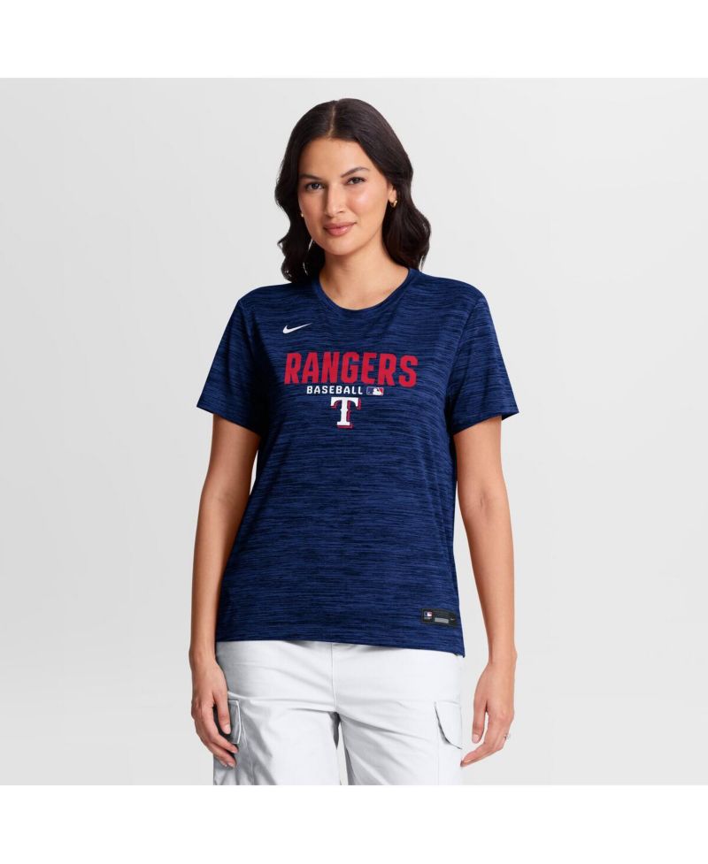 Women's Royal Texas Rangers Authentic Collection Velocity Dri-FIT T-Shirt
