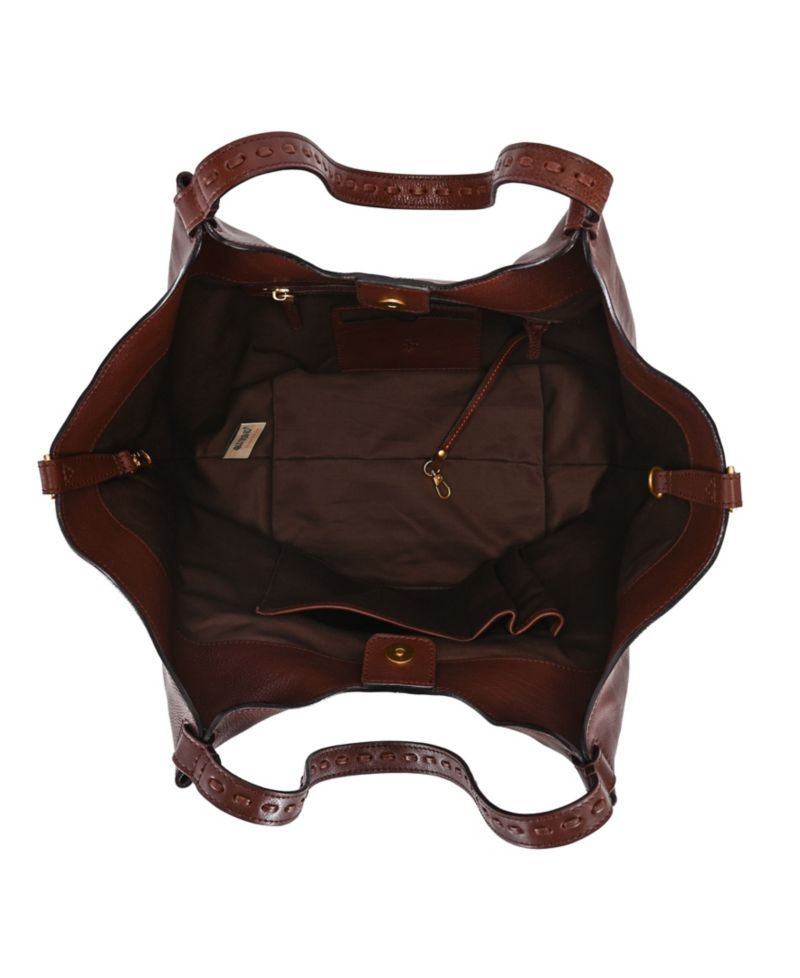 Magnolia Small Leather Tote Handbag
