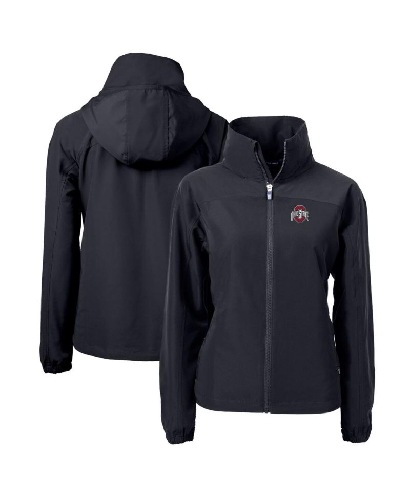 Women's Black Ohio State Buckeyes Charter Eco Full-Zip Jacket
