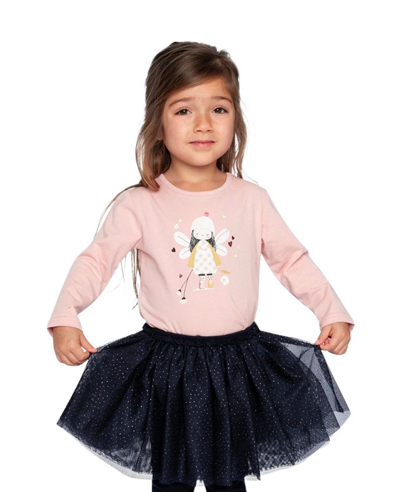Little and Big Girl 6-8 Organic Cotton T-Shirt