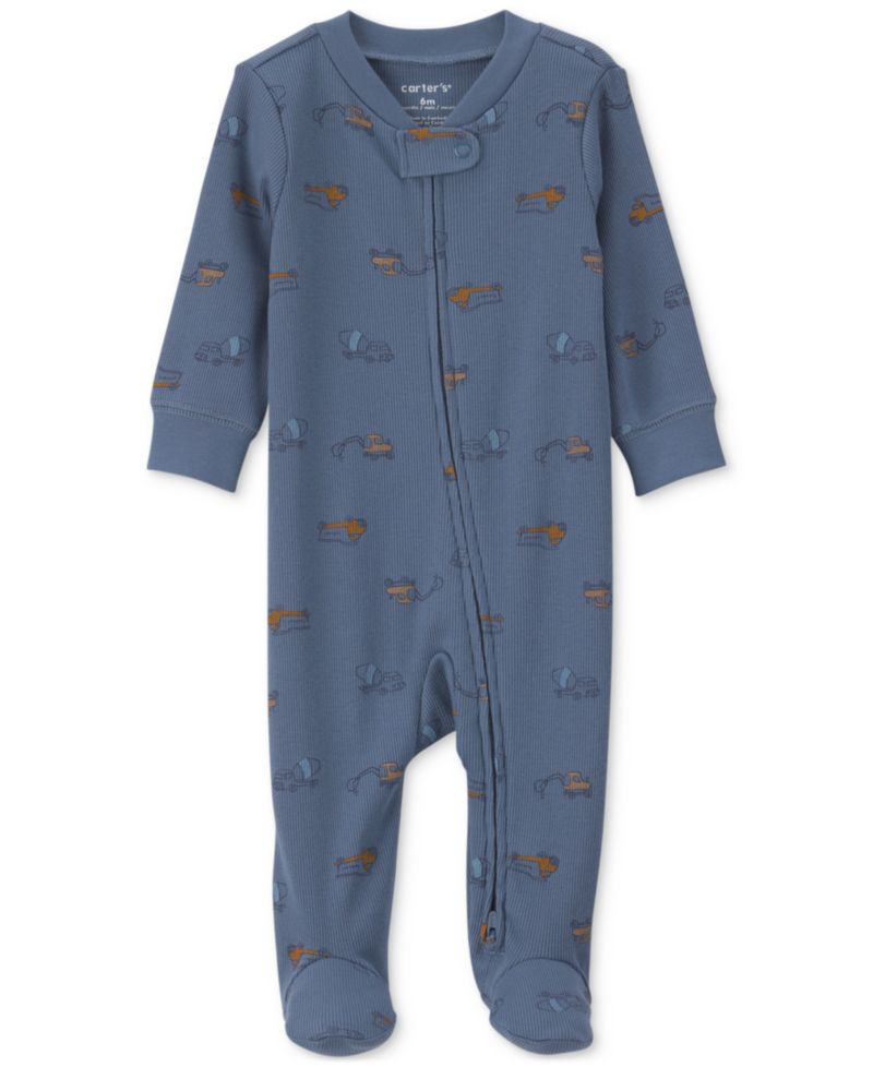 Baby Boys' 2-Way Zip Sleep & Play