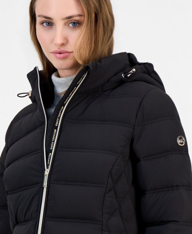 Women's Hooded Packable Puffer Coat