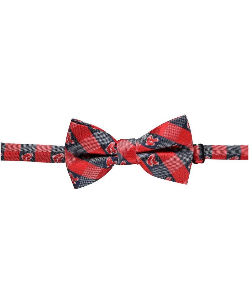 Men's Boston Red Sox Check Bow Tie