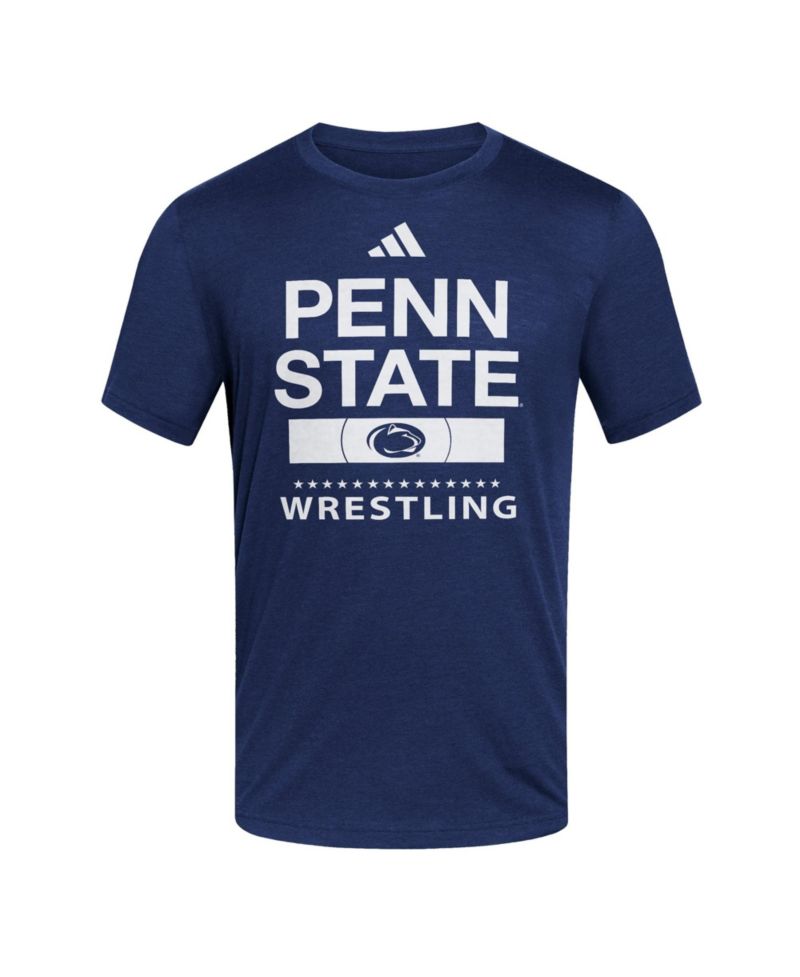 Men's Navy Penn State Nittany Lions Wrestling Blend T-Shirt