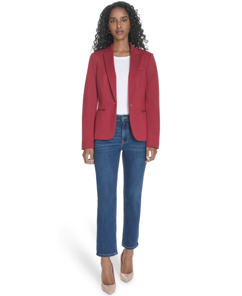 Women's One-Button Blazer