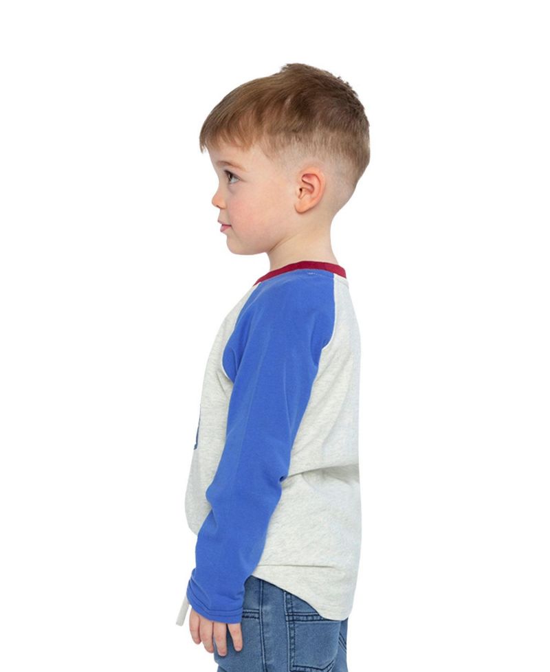 Little and Big Boy 6-12 Raglan T-Shirt