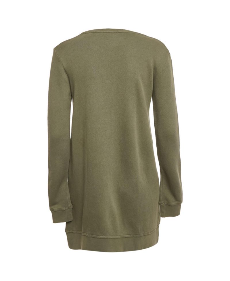 Women's Skull Embellished Cotton Anael Tunic Sweater