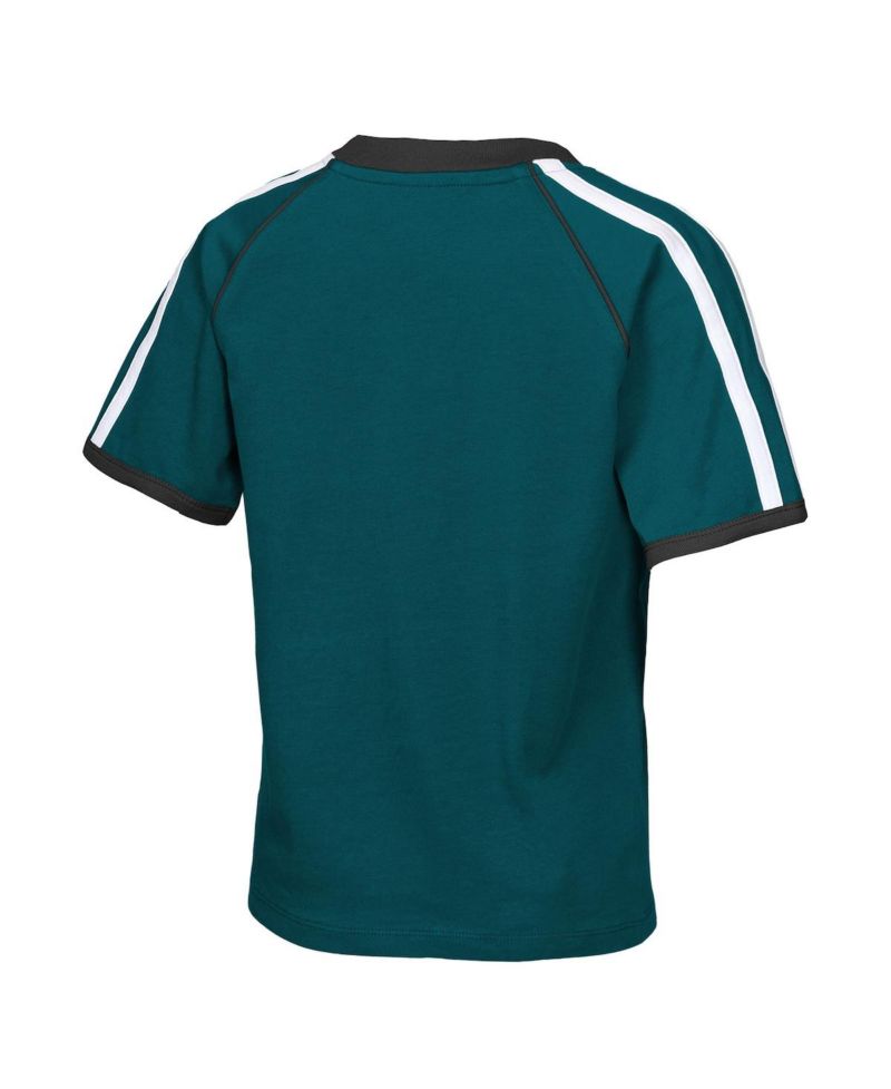Big Girls Midnight Green Philadelphia Eagles Score Breaker Soccer T-Shirt
