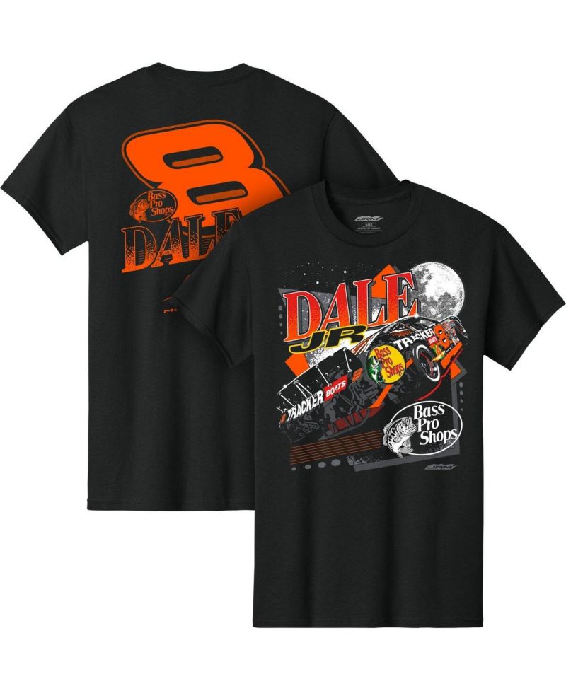 Men's Black Dale Earnhardt Jr. Bass Pro Shops 8 T-Shirt