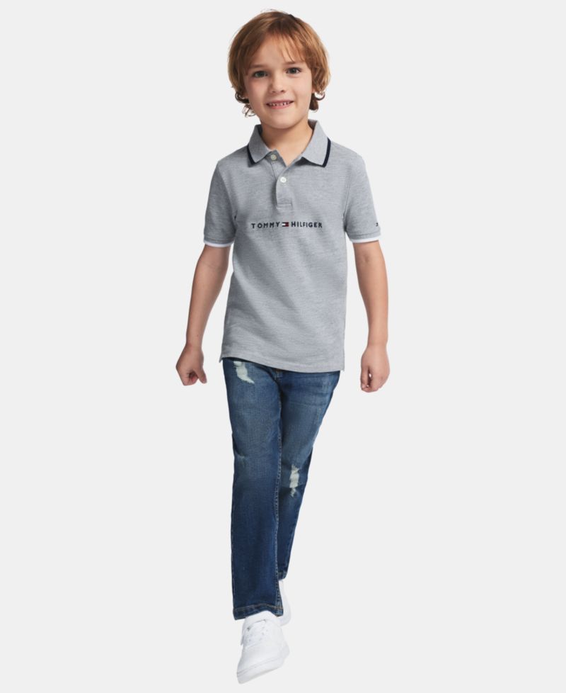 Toddler and Little Boys Tomas Polo Shirt