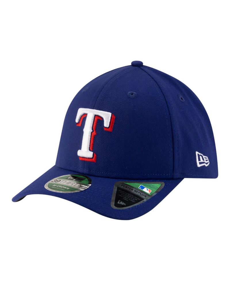 Men's Royal Texas Rangers Player Replica 39THIRTY M-Crown Flex Hat