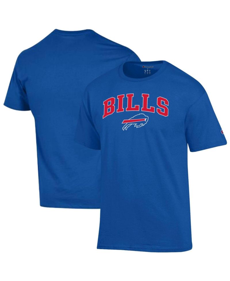 Men's Royal Buffalo Bills Arch Over Logo T-Shirt