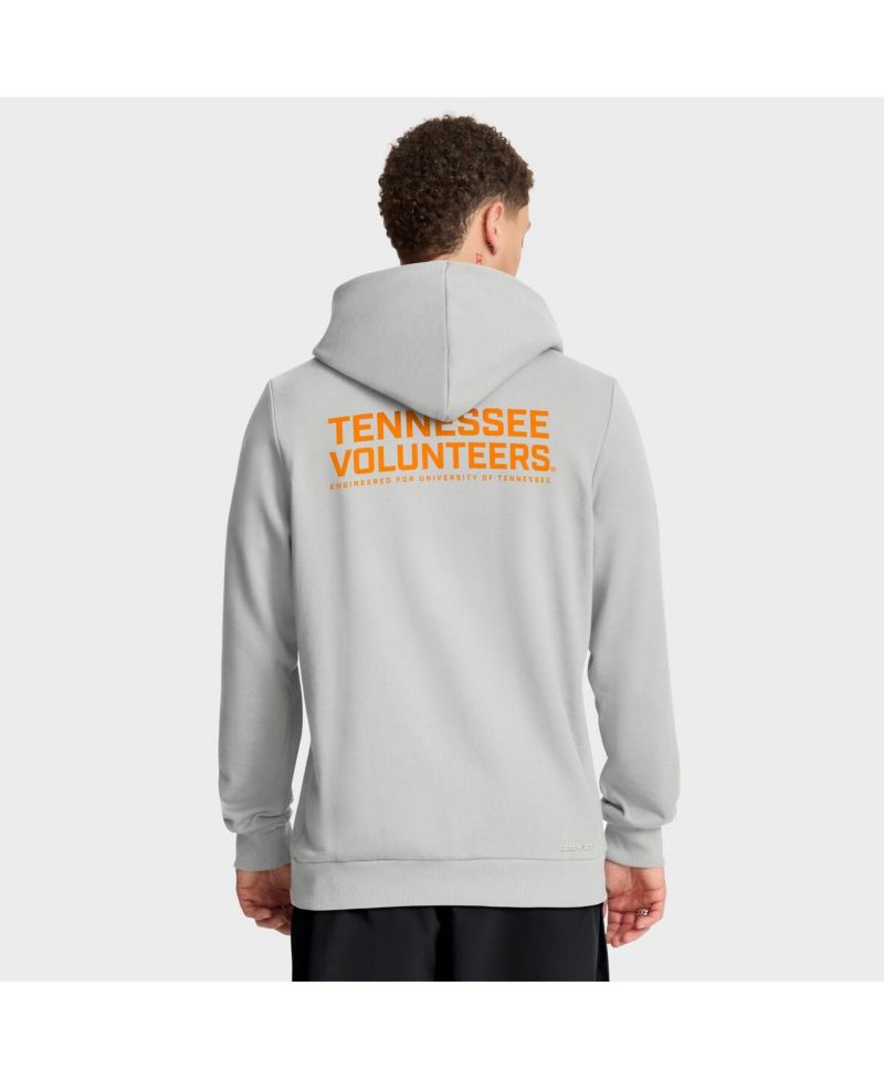 Men's Gray Tennessee Volunteers 2025 Sideline Standard Issue Dri-FIT Full-Zip Hoodie