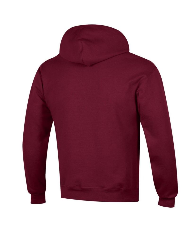 Men's Maroon Texas A&M Aggies Arch Over Logo Pullover Hoodie