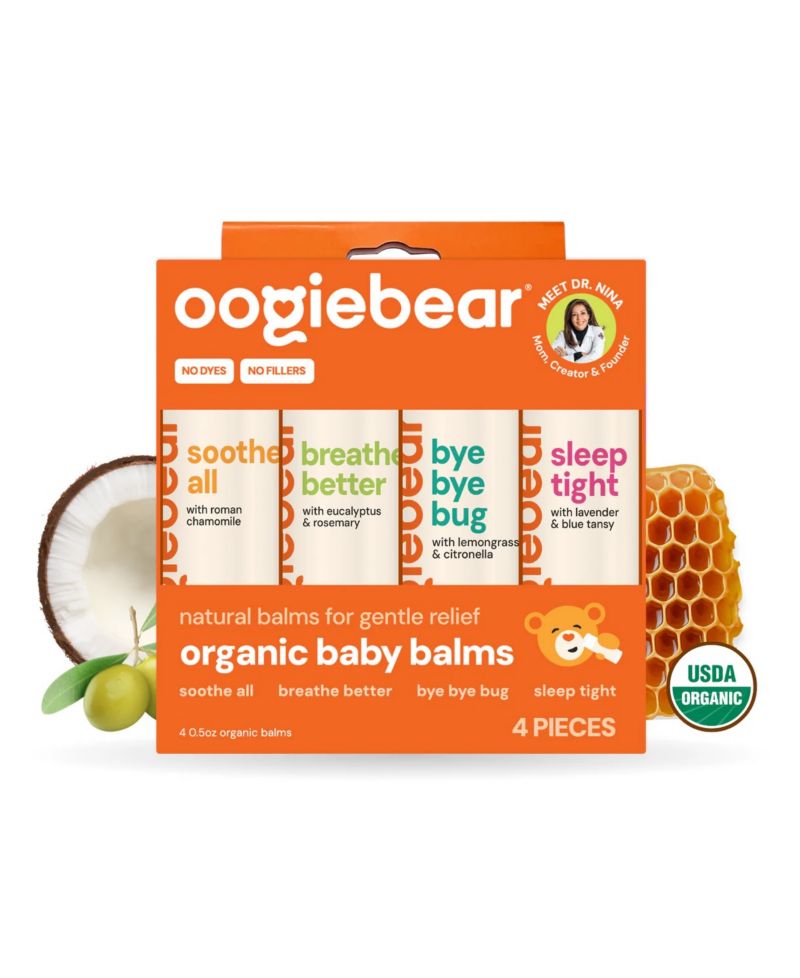 Baby 4-Pack Organic Balm Collection