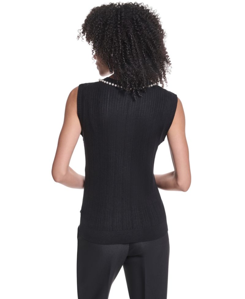 Women's Short-Sleeve Crewneck Sweater