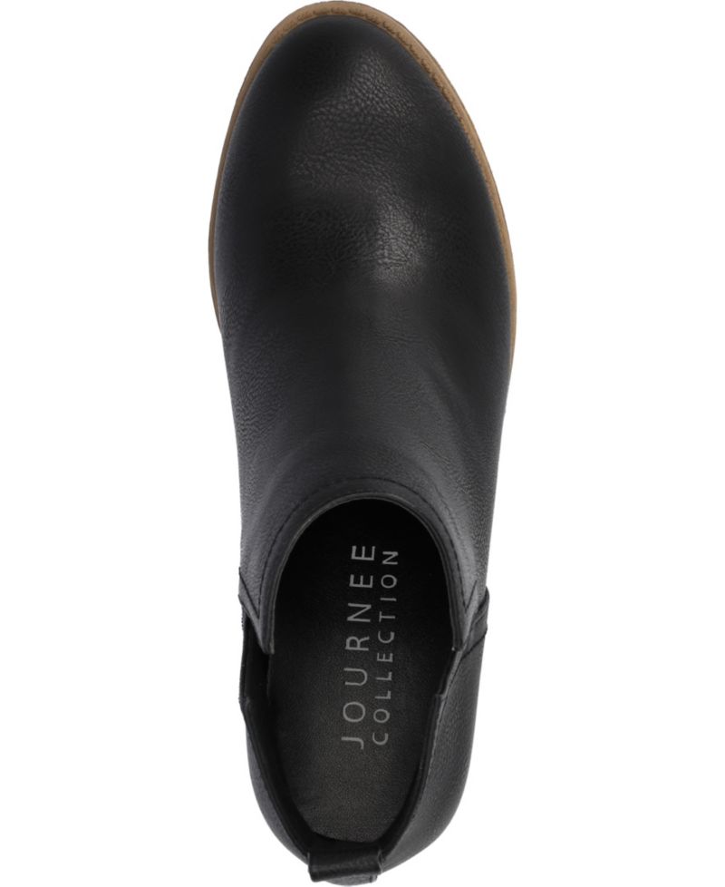 Women's Rimi Notched Ankle Stacked Heel Booties