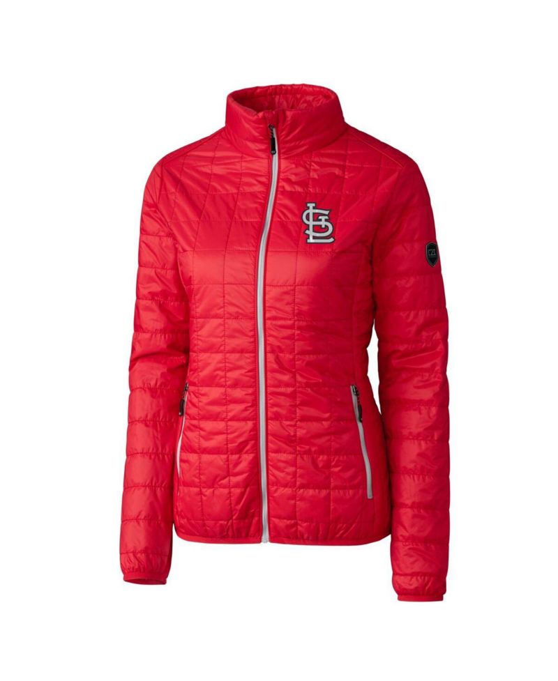 Women's Red St. Louis Cardinals Rainier PrimaLoft Eco Full-Zip Puffer Jacket