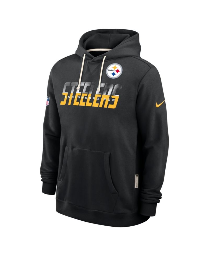 Men's Black Pittsburgh ST-Shirtlers Sideline Standard Issue Top Prospect Dri-FIT Hoodie