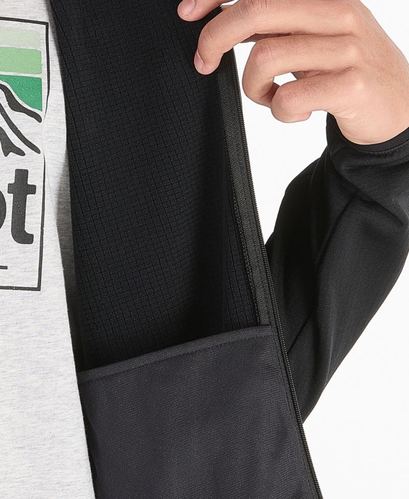Men's Leconte Fleece Zip-Front Track Jacket