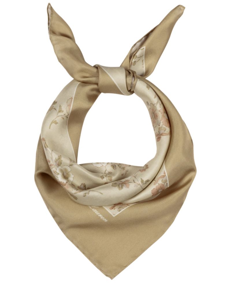 Floral Small Square Scarf