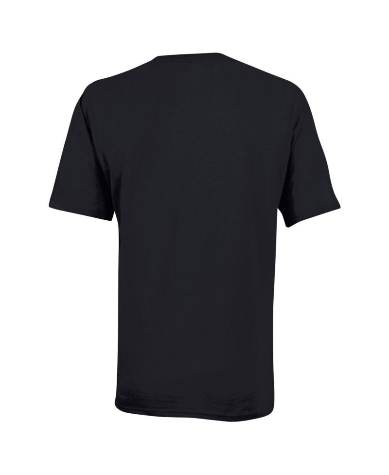 Big Boys and Girls Black Utah Utes Arch Over Logo T-Shirt