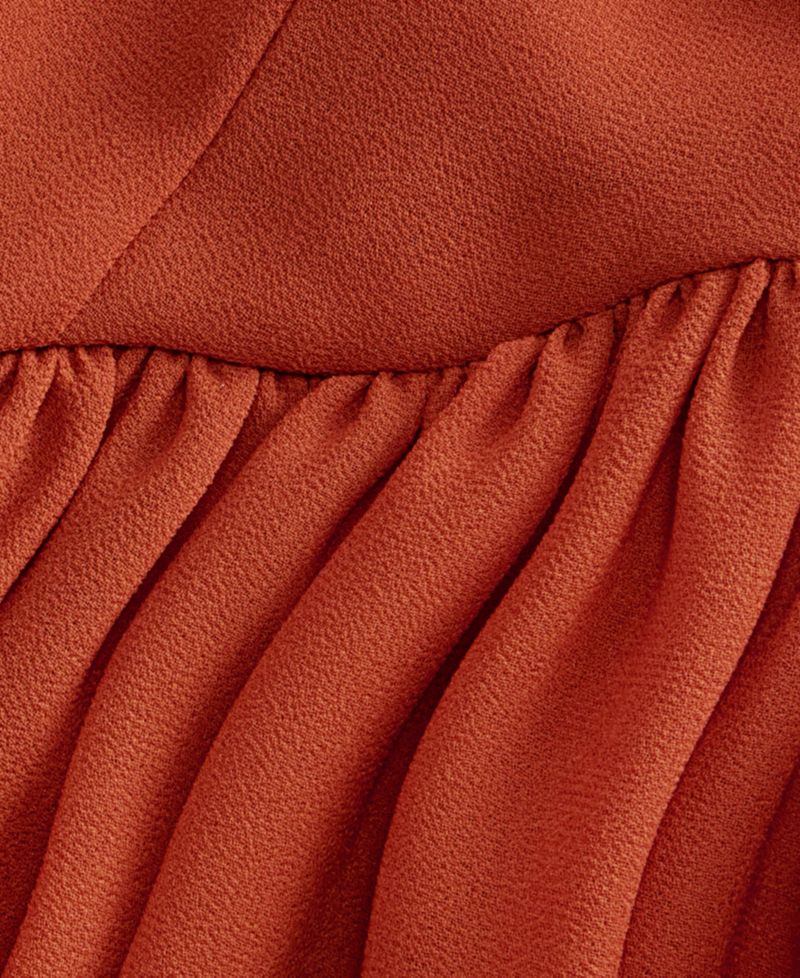 Plus Size Drop-Waist Midi Dress